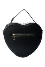 Banned Vintage bags Retro bags - Banned Elegant Spots Heart Handbag black