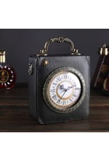 Magic Bags Retro bags  Vintage bags - Retro Handbag with Real Working Clock and Embroidery