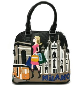 Trukado Milano Fashion Handtas-Schoudertas-Rugtas