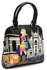 Voodoo Vixen Fashion bags - Milano Fashion Handbag-Shoulder bag-Backpack