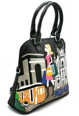 Voodoo Vixen Fashion bags - Milano Fashion Handbag-Shoulder bag-Backpack