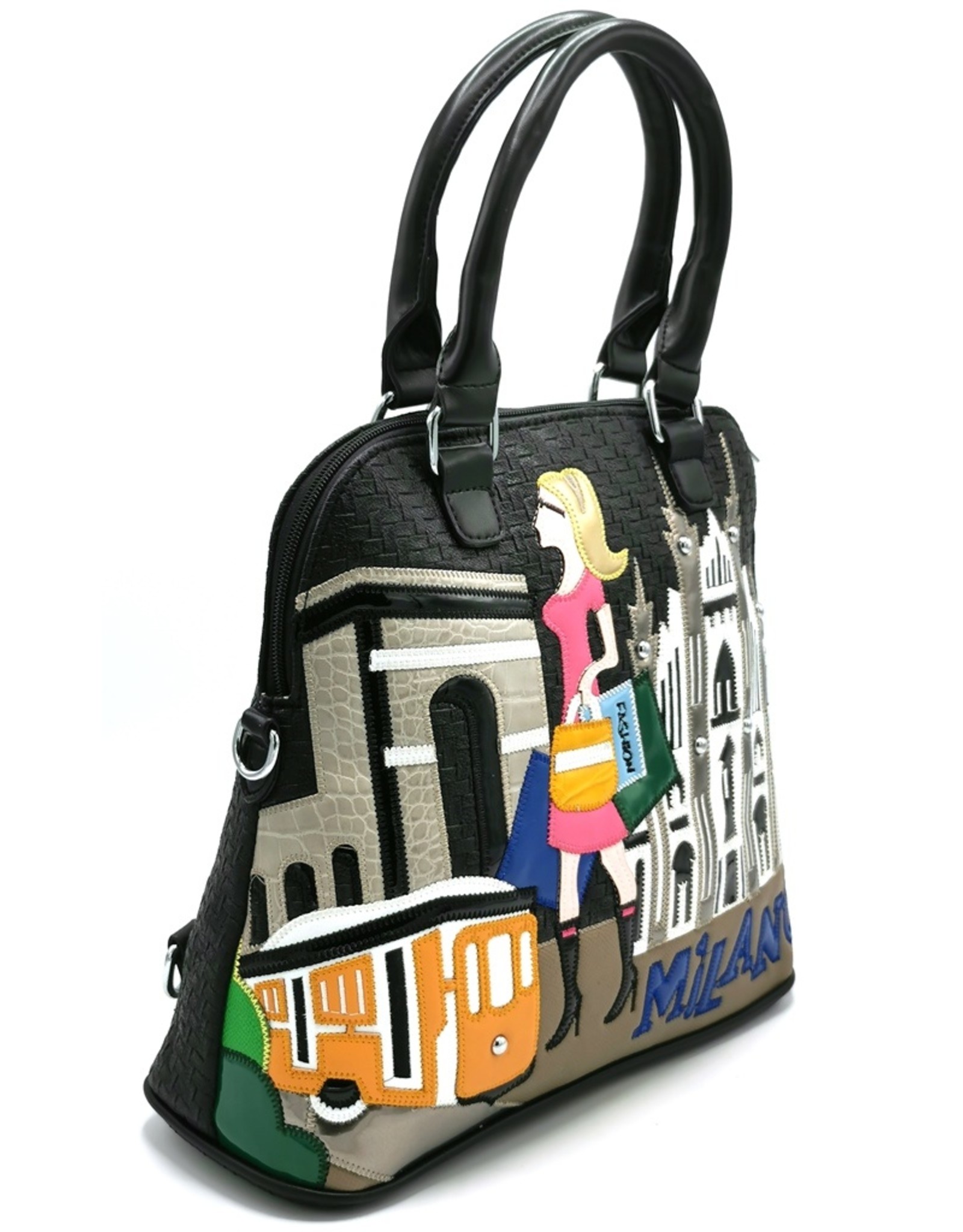 Voodoo Vixen Fashion bags - Milano Fashion Handbag-Shoulder bag-Backpack