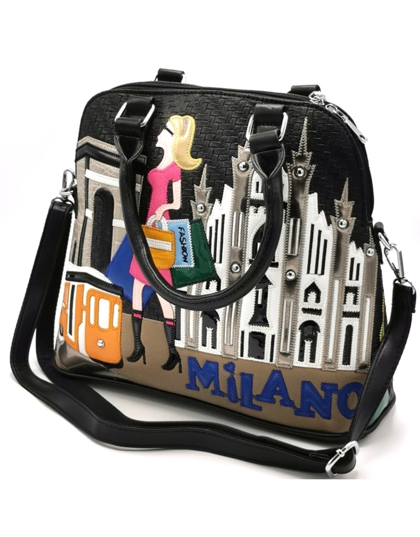 Voodoo Vixen Fashion bags - Milano Fashion Handbag-Shoulder bag-Backpack