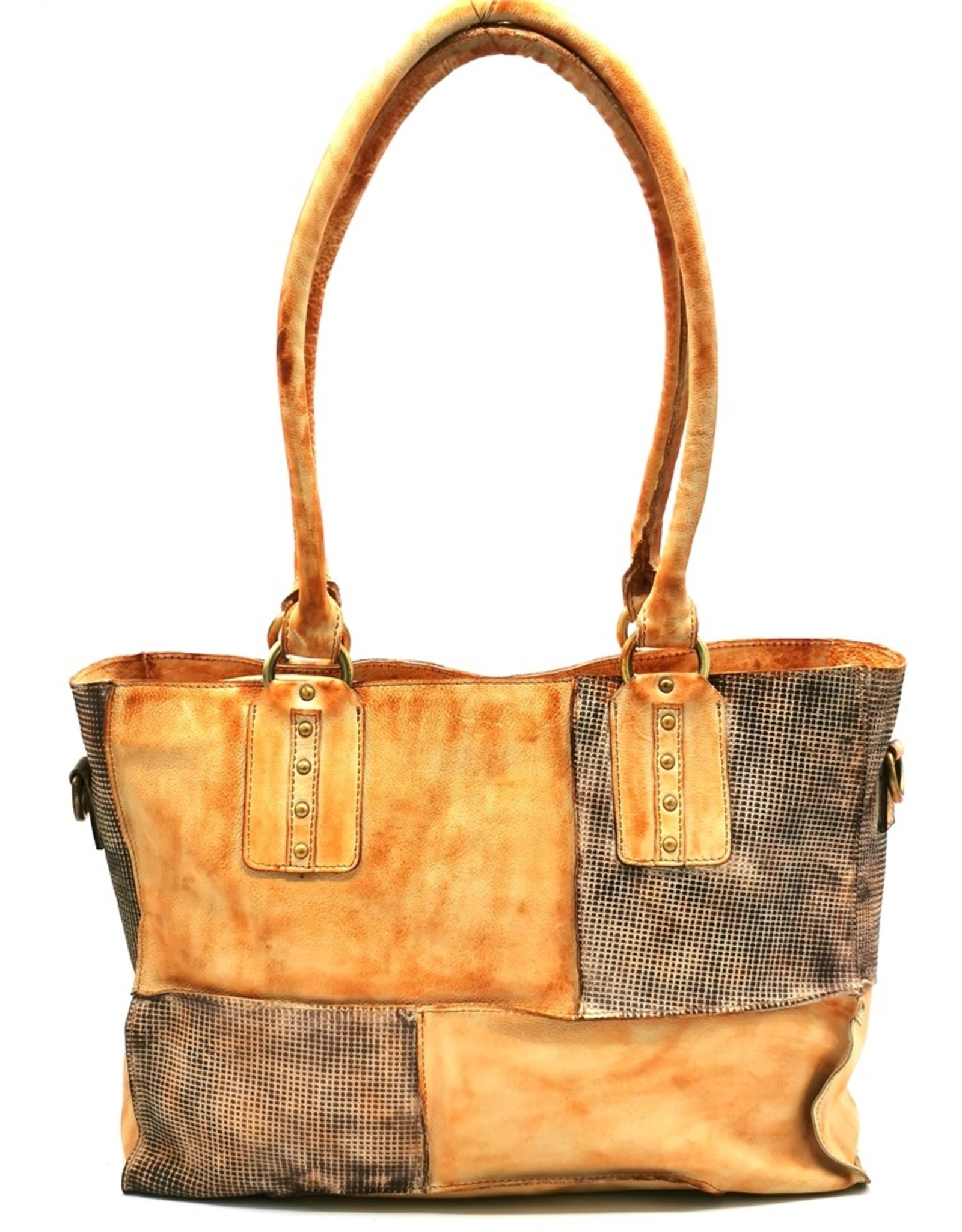 LandLeder Leather bags - Leather Shoulder Bag LandLeder Orange-Brown