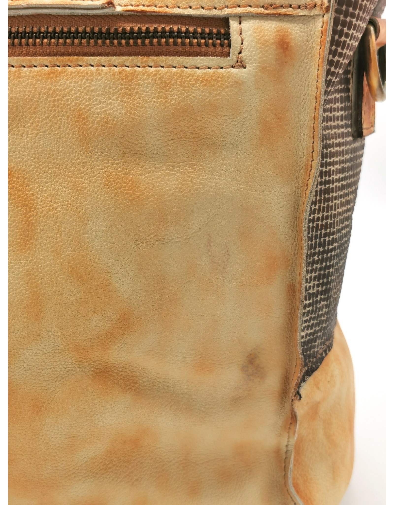 LandLeder Leather bags - Leather Shoulder Bag LandLeder Orange-Brown