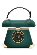 Magic Bags Fantasy bags and wallets - Telephone handbag Green