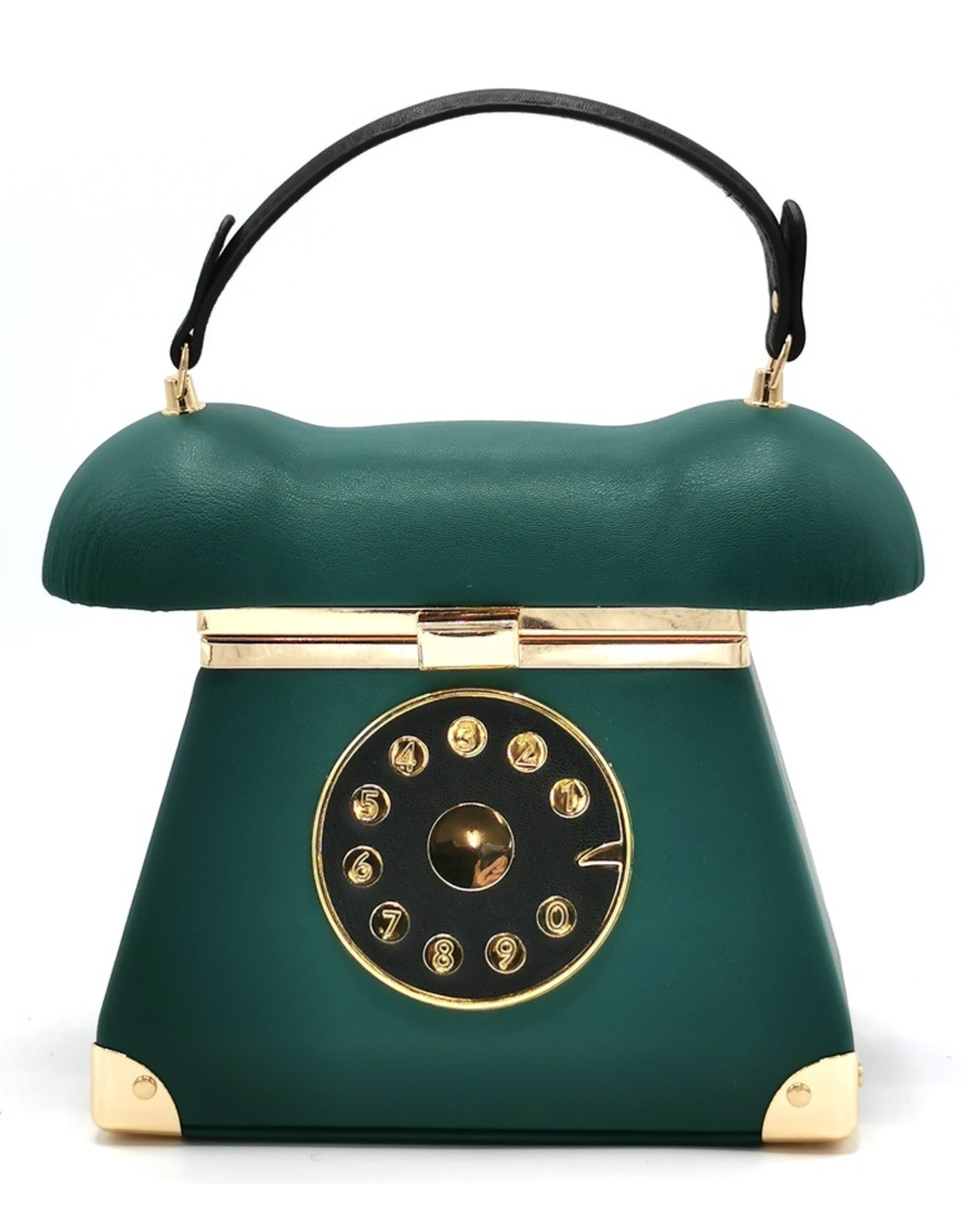 Magic Bags Fantasy bags and wallets - Telephone handbag Green