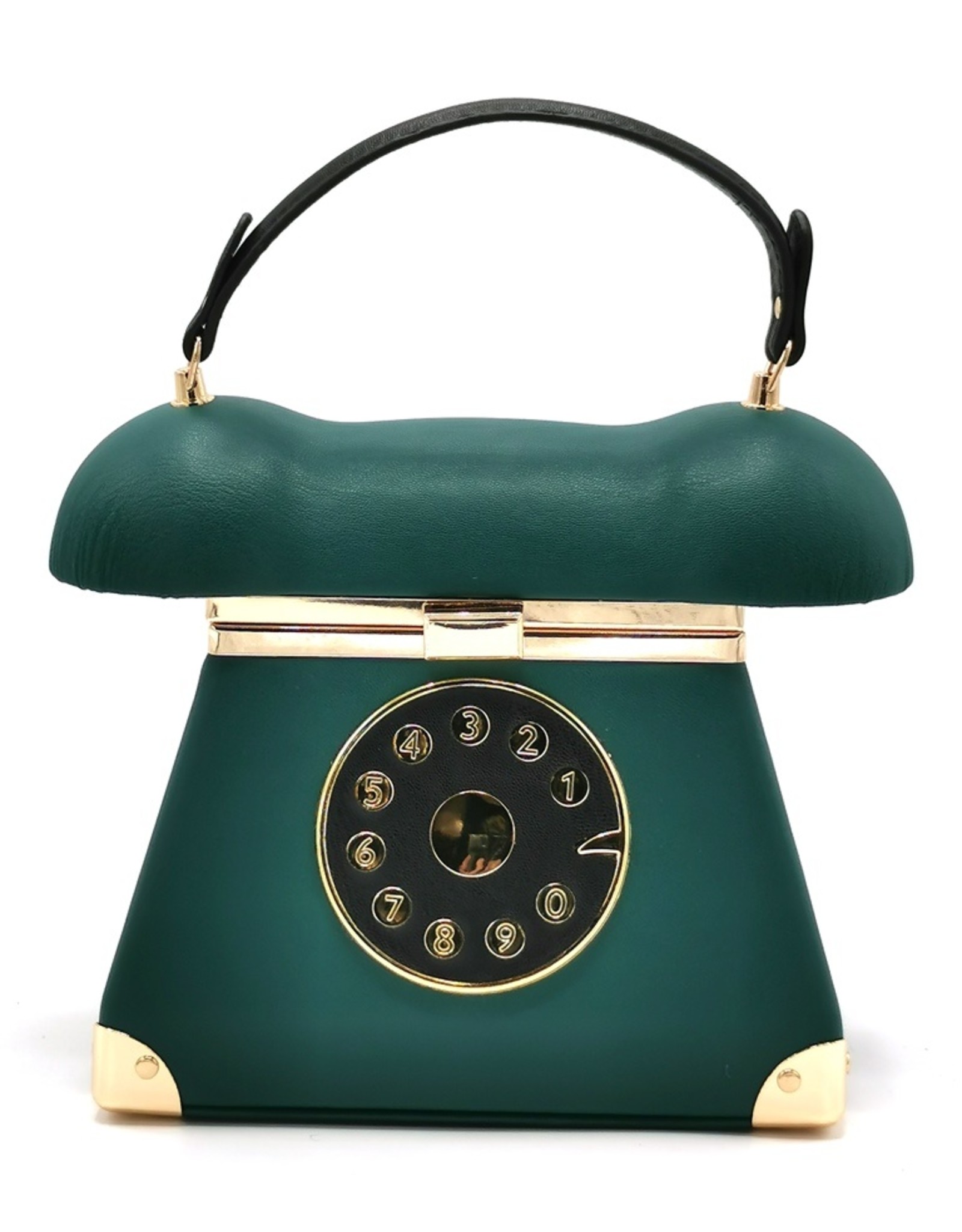 Magic Bags Fantasy bags and wallets - Telephone handbag Green