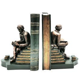 Trukado Boekensteunen  Bibliothecaris Barok stijl set van 2