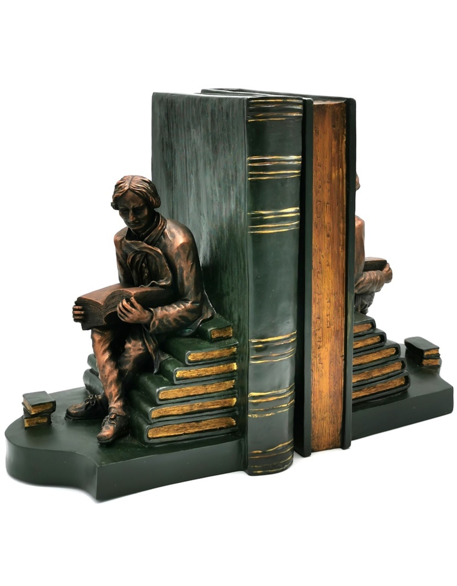 Trukado Giftware & Lifestyle - Bookends Librarian Baroque style set of 2