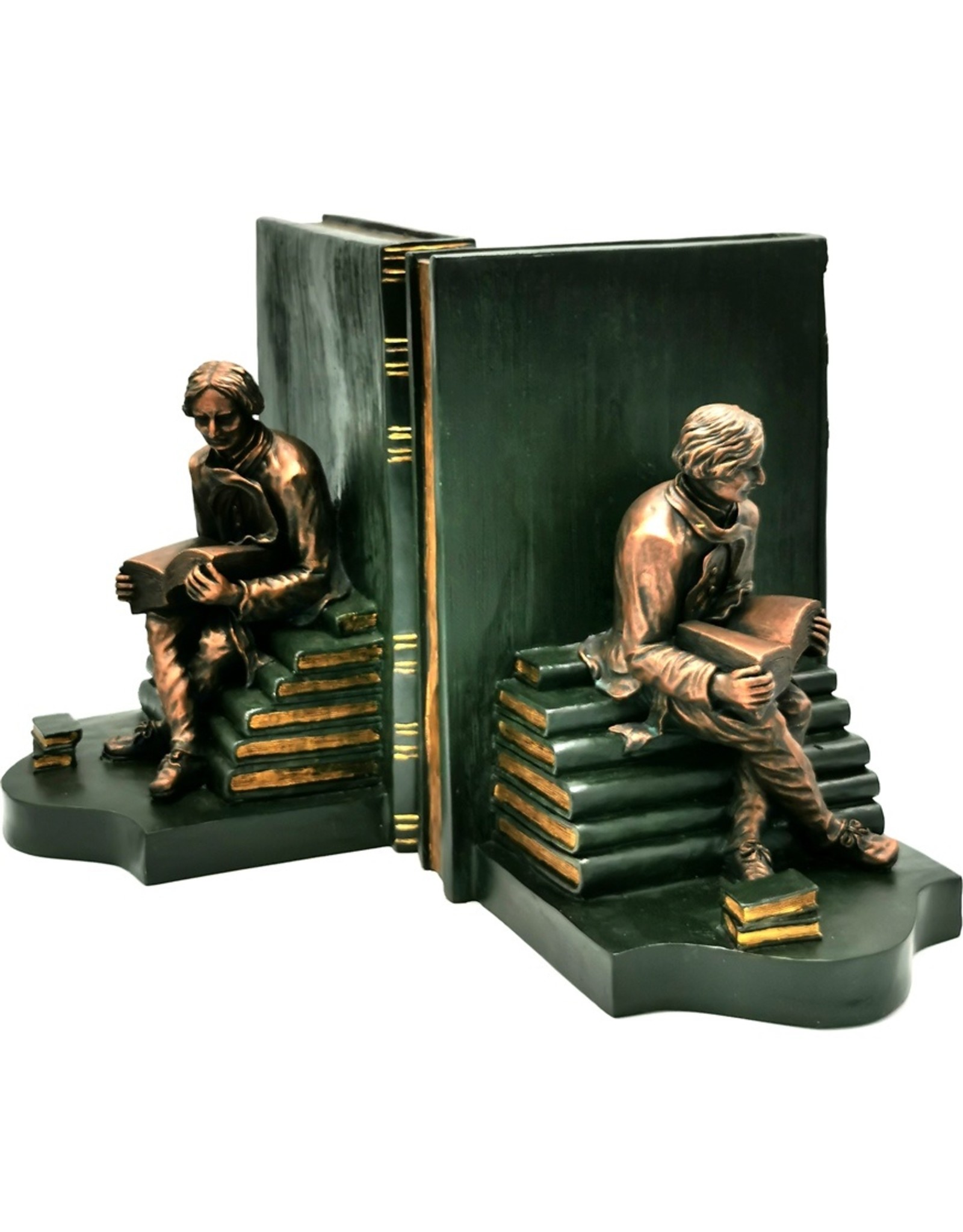 Trukado Giftware & Lifestyle - Boekensteunen  Bibliothecaris Barok stijl set van 2