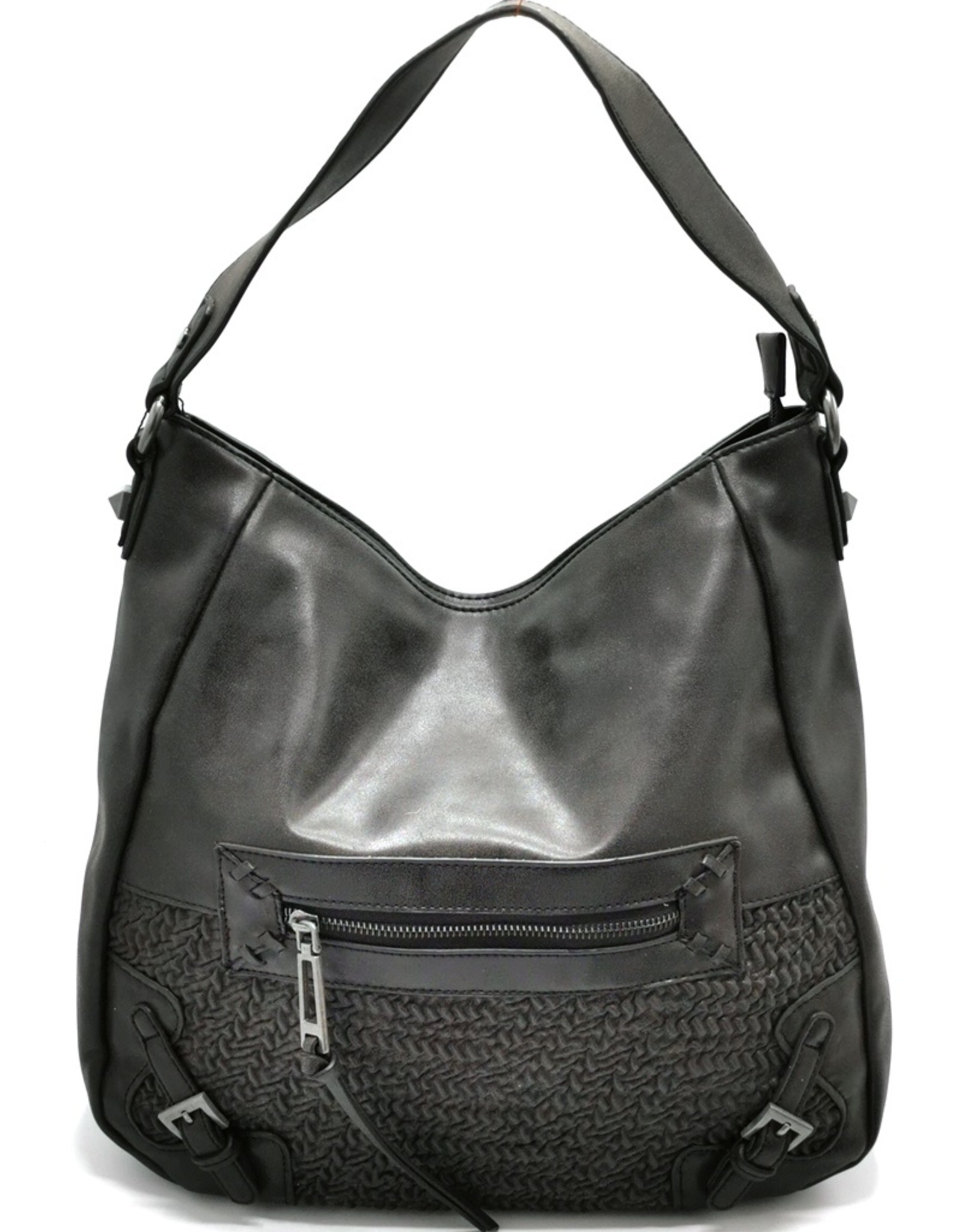 Xuna Fashion bags - Xuna Shoulder bag Joffre Brushed Black