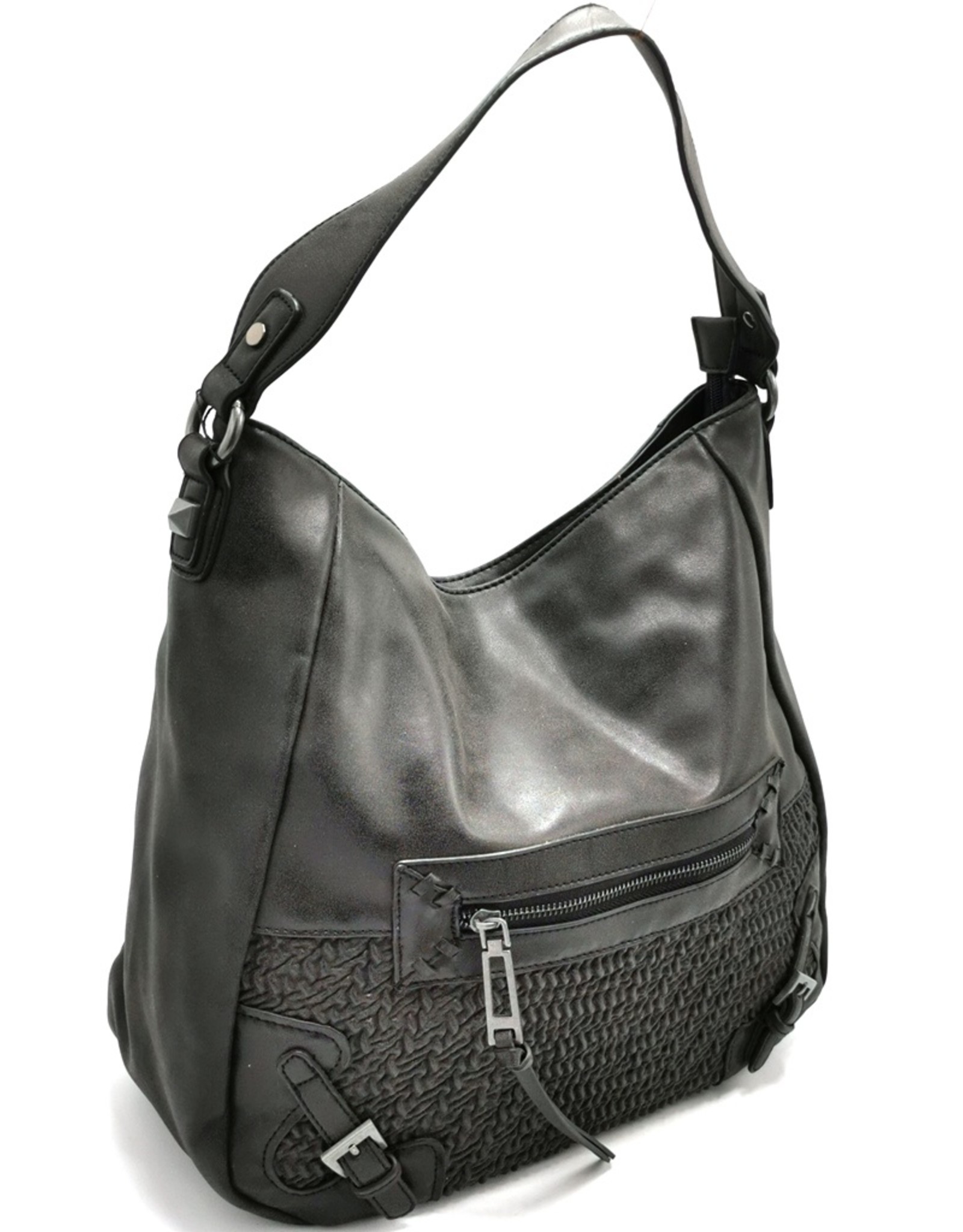 Xuna Fashion bags - Xuna Shoulder bag Joffre Brushed Black