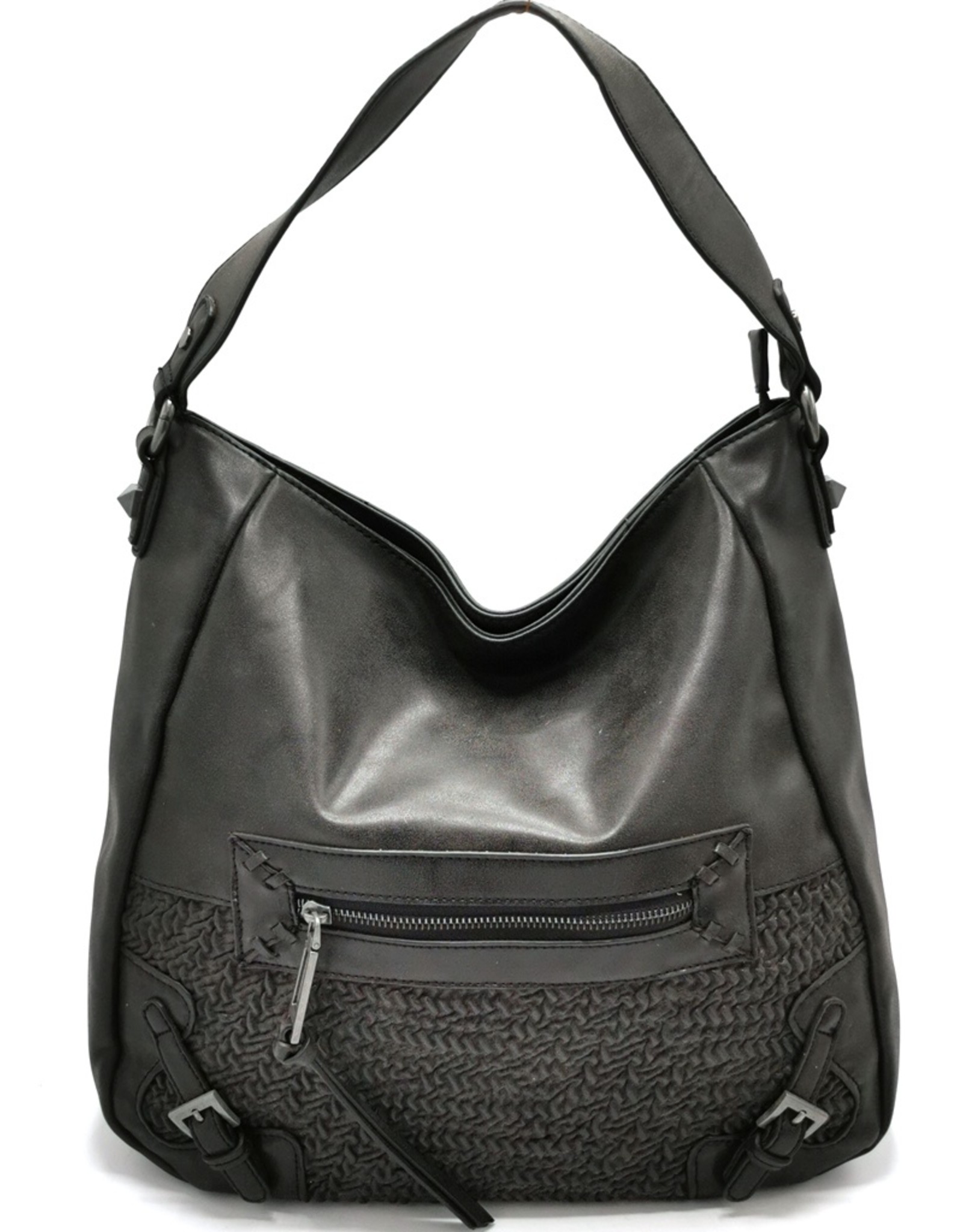 Xuna Fashion bags - Xuna Shoulder bag Joffre Brushed Black