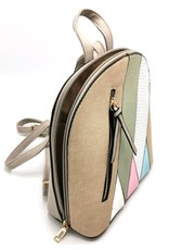 Trukado Backpacks  and fanny packs - Fashion backpack with holographic accents beige