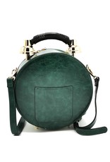 Magic Bags Steampunk bags Gothic bags - Clock Handbag with Real Clock green (medium)