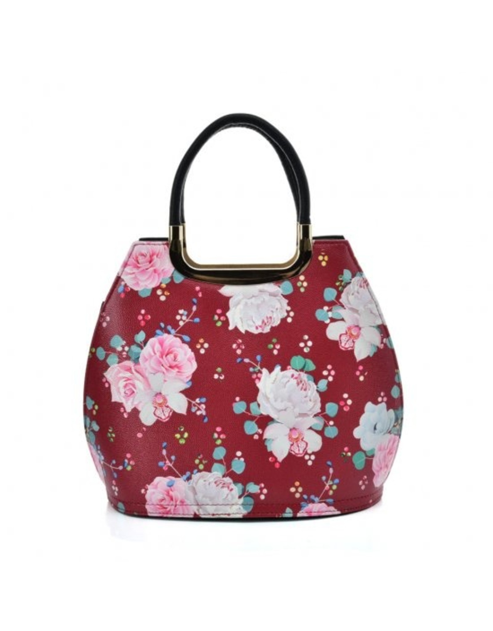 Trukado Fashion bags - Handbag with flowers Vintage Roses red