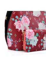 Trukado Modieuze tassen - Handtas met bloemen Vintage Roses rood