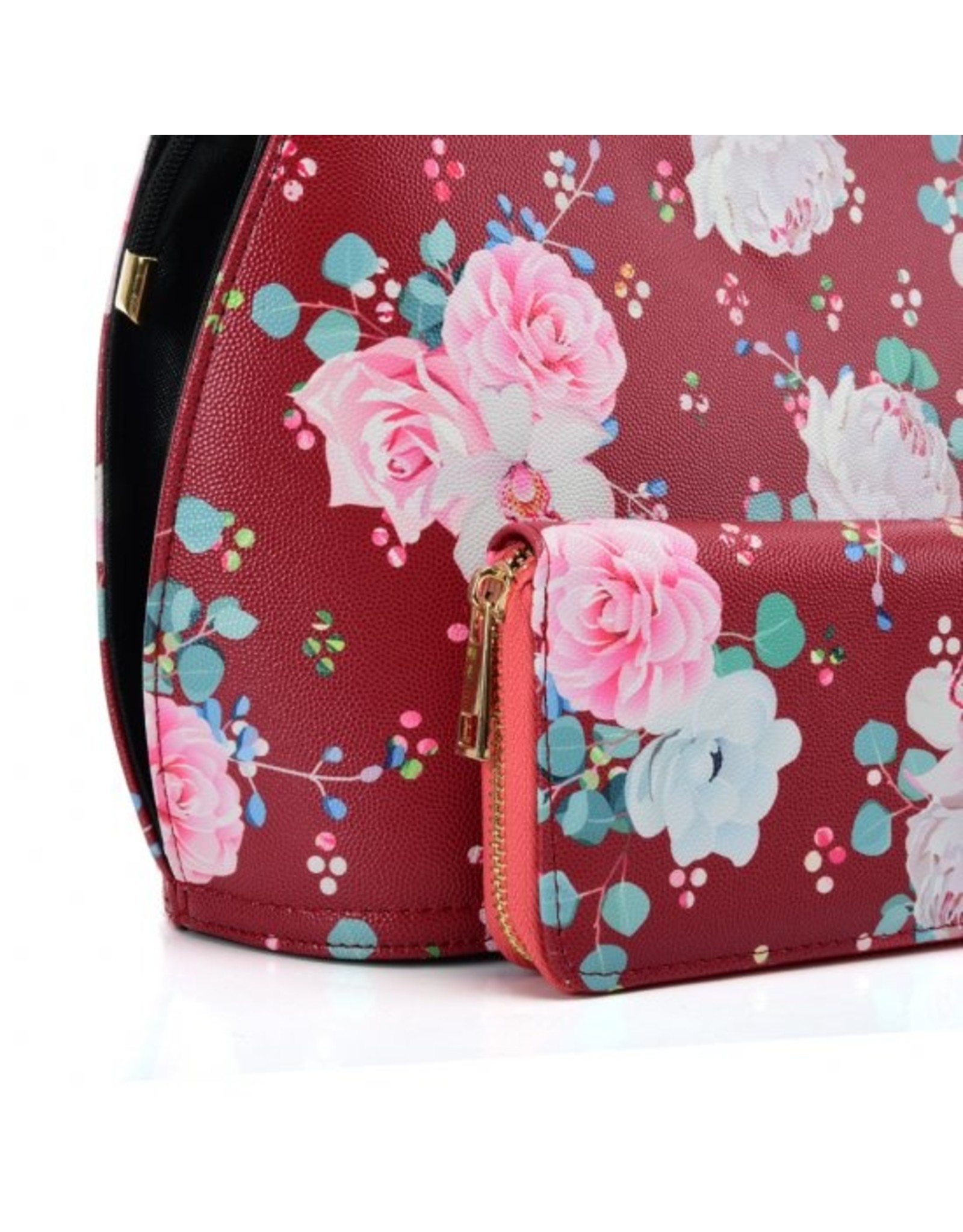 Trukado Fashion bags - Handbag with flowers Vintage Roses red