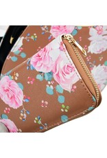 Trukado Fashion bags - Handbag with flowers Vintage Roses khaki