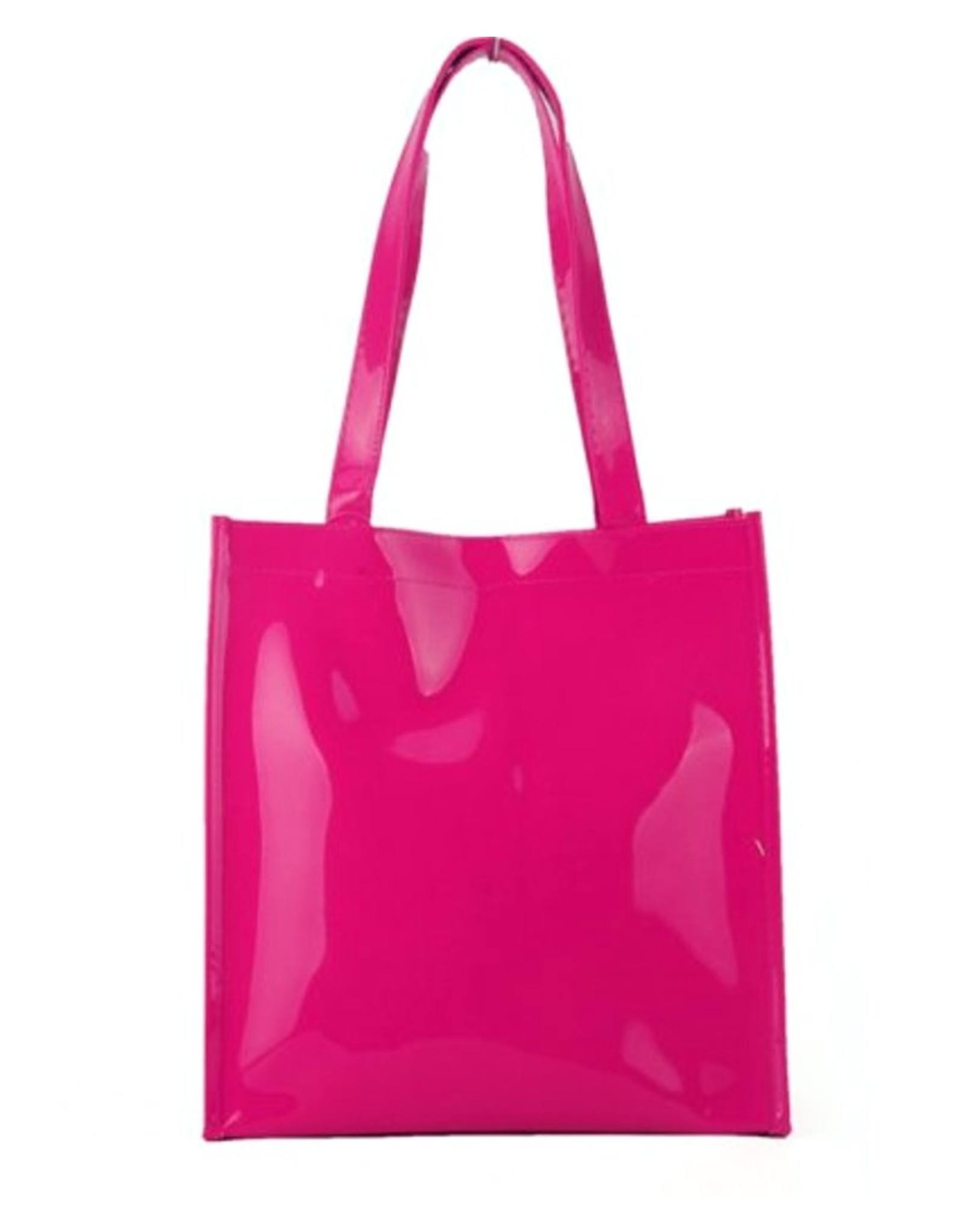 Trukado Modieuze tassen - Shopper met Strik en ritssluiting Fuchsia Lak