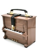 Magic Bags Fantasy bags - Piano Handbag in the shape of Real Piano tan