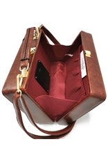 Magic Bags Fantasy bags - Retro Radio bag with Real Radio and Bluetooth brown