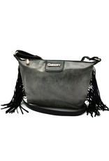 Gallantry Fashion bags - Galantry Shoulder Bag with Fringes black