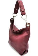 DSTRCT Leather bags - Leather Shoulder Bag Calfskin Plum