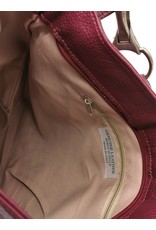 DSTRCT Leather bags - Leather Shoulder Bag Calfskin Plum