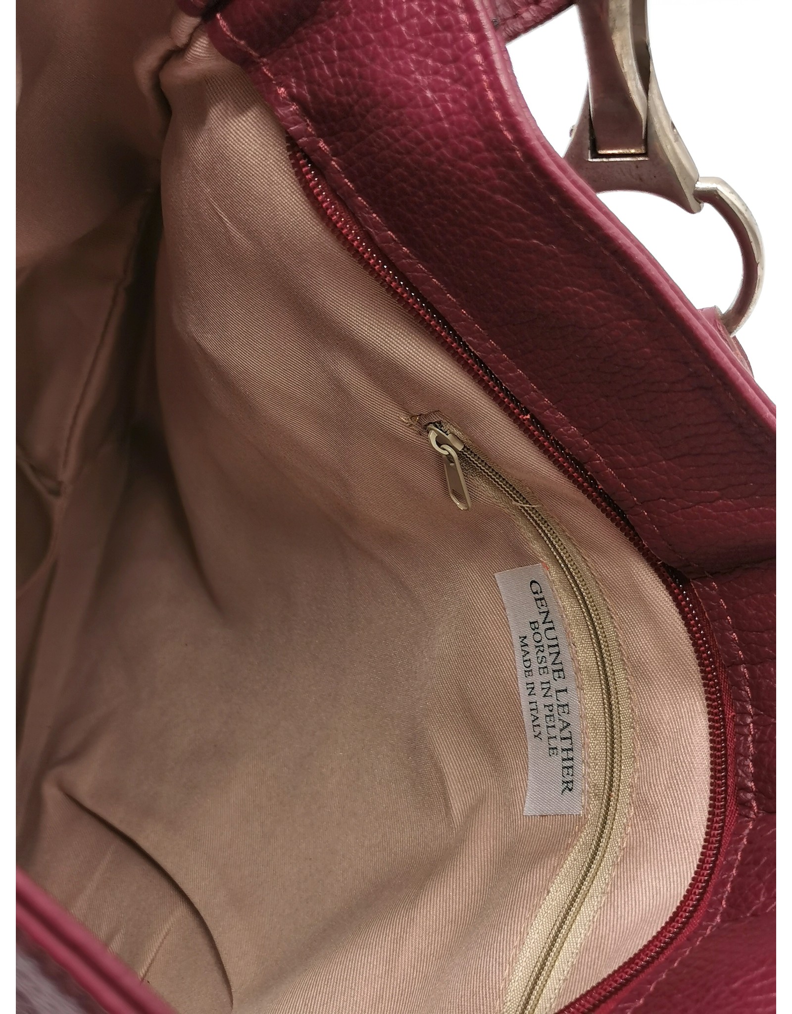 DSTRCT Leather bags - Leather Shoulder Bag Calfskin Plum