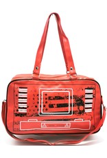 Jawbreaker Vintage tassen Retro tassen - Jawbreaker Boombox Yankee Retro tas rood