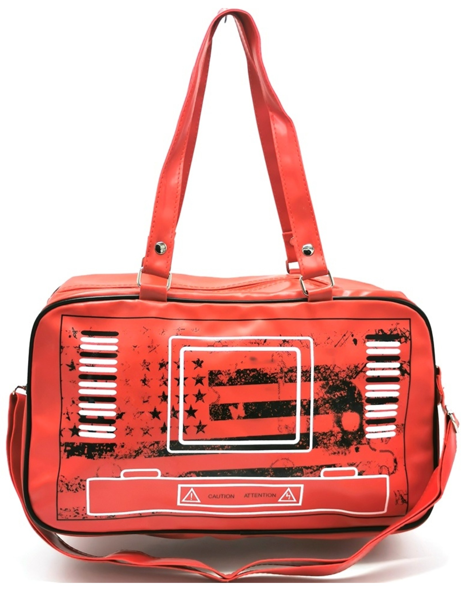 Jawbreaker Vintage tassen Retro tassen - Jawbreaker Boombox Yankee Retro tas rood