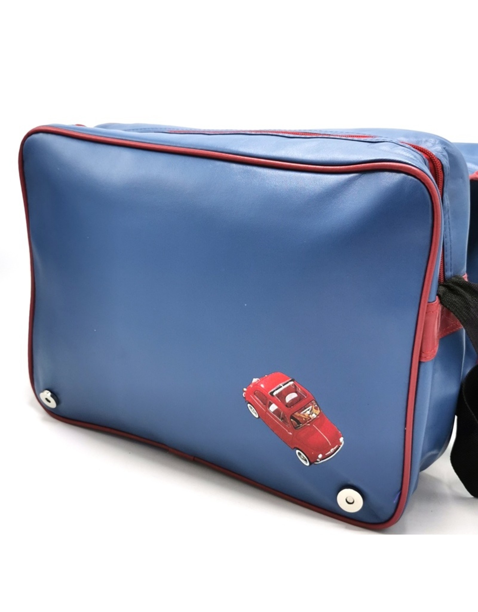 Fiat Merchandise bags - Messenger bag Fiat 500 blue