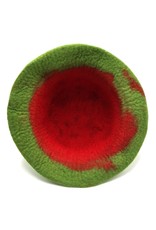 Trukado Miscellaneous - Felt hat "Watermelon"- hand felted, 100% wool