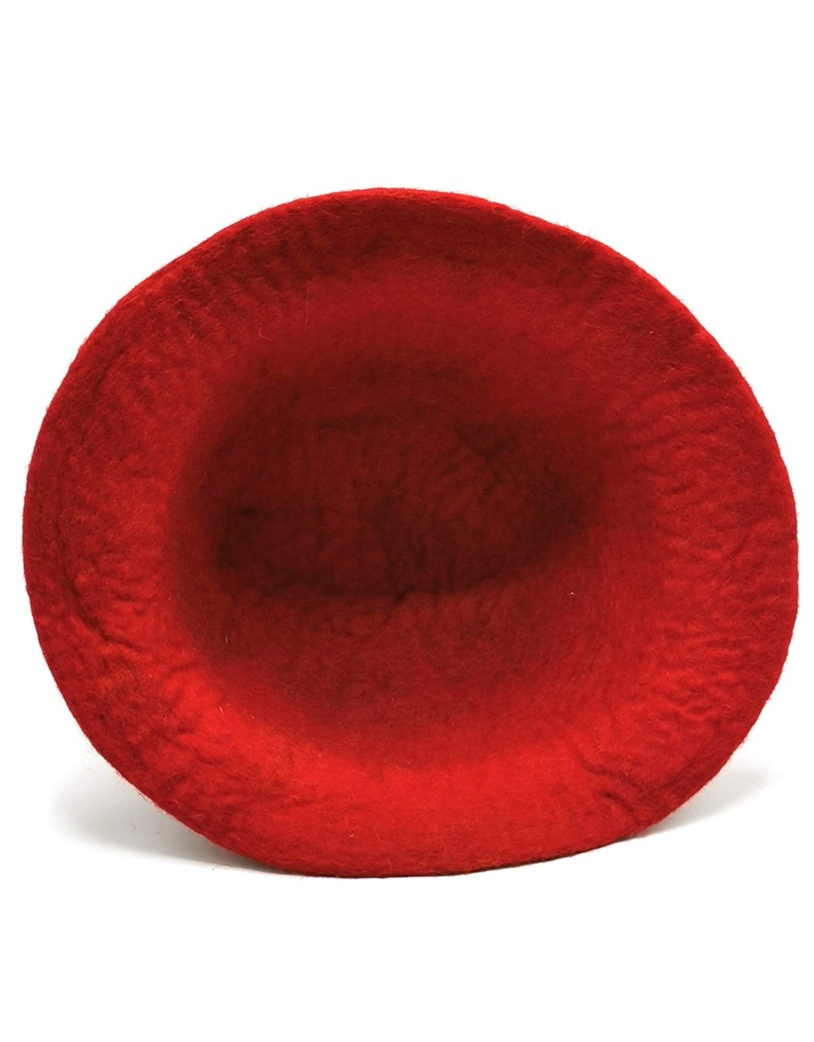 Trukado Miscellaneous - Felt hat "Strawberry"-hand felted, 100% wool