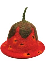 Trukado Miscellaneous - Felt hat "Strawberry"-hand felted, 100% wool
