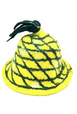 Trukado Miscellaneous - Vilten hoed "Ananas" handgevilt 100% wol