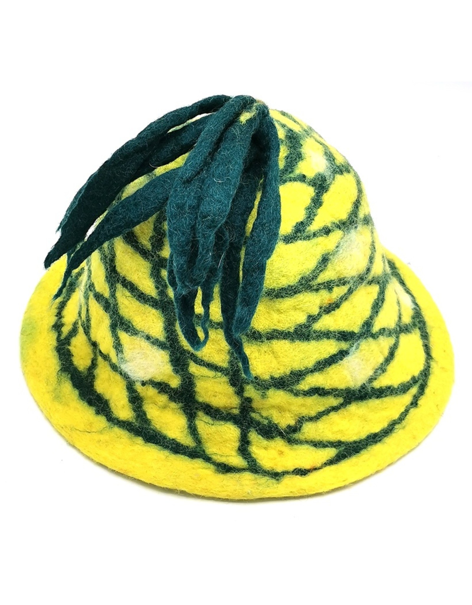 Trukado Miscellaneous - Vilten hoed "Ananas" handgevilt 100% wol