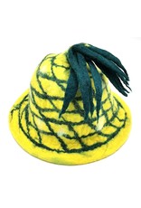 Trukado Miscellaneous - Felt hat "Pineapple" hand felted 100% wool