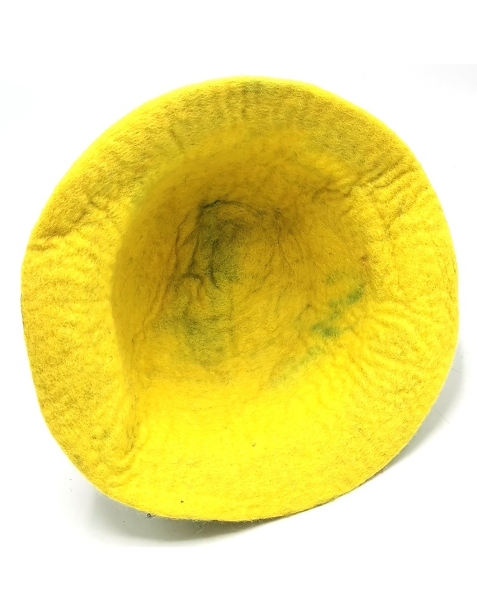 Trukado Miscellaneous - Felt hat "Pineapple" hand felted 100% wool