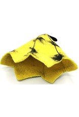 Trukado Miscellaneous - Felt hat "Banana" hand felted, 100% wool