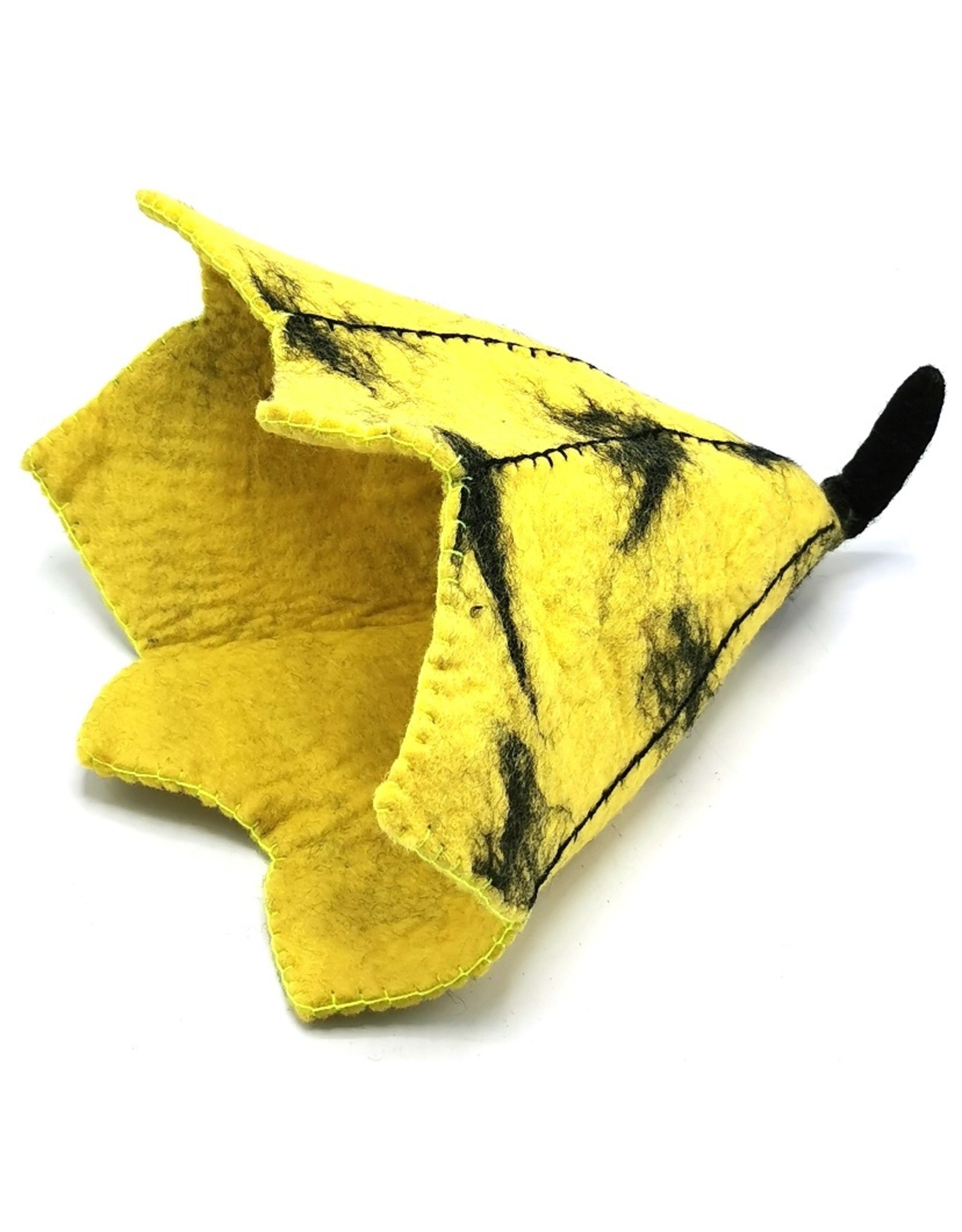 Trukado Miscellaneous - Felt hat "Banana" hand felted, 100% wool