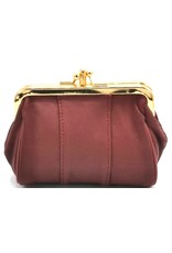 Trukado Leather Wallets - Clasp wallet Bordeaux genuine leather
