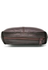 Trukado Leather Wallets - Clasp wallet Burgundy genuine leather