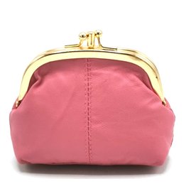 Trukado Clasp wallet Pink genuine leather