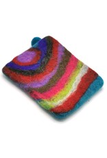 Trukado Fantasy wallets - Felt wallet "Rainbow" 100% wool