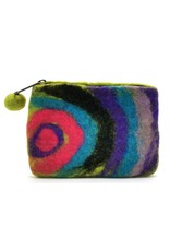 Trukado Fantasy wallets - Felt wallet "Rainbow" 100% wool