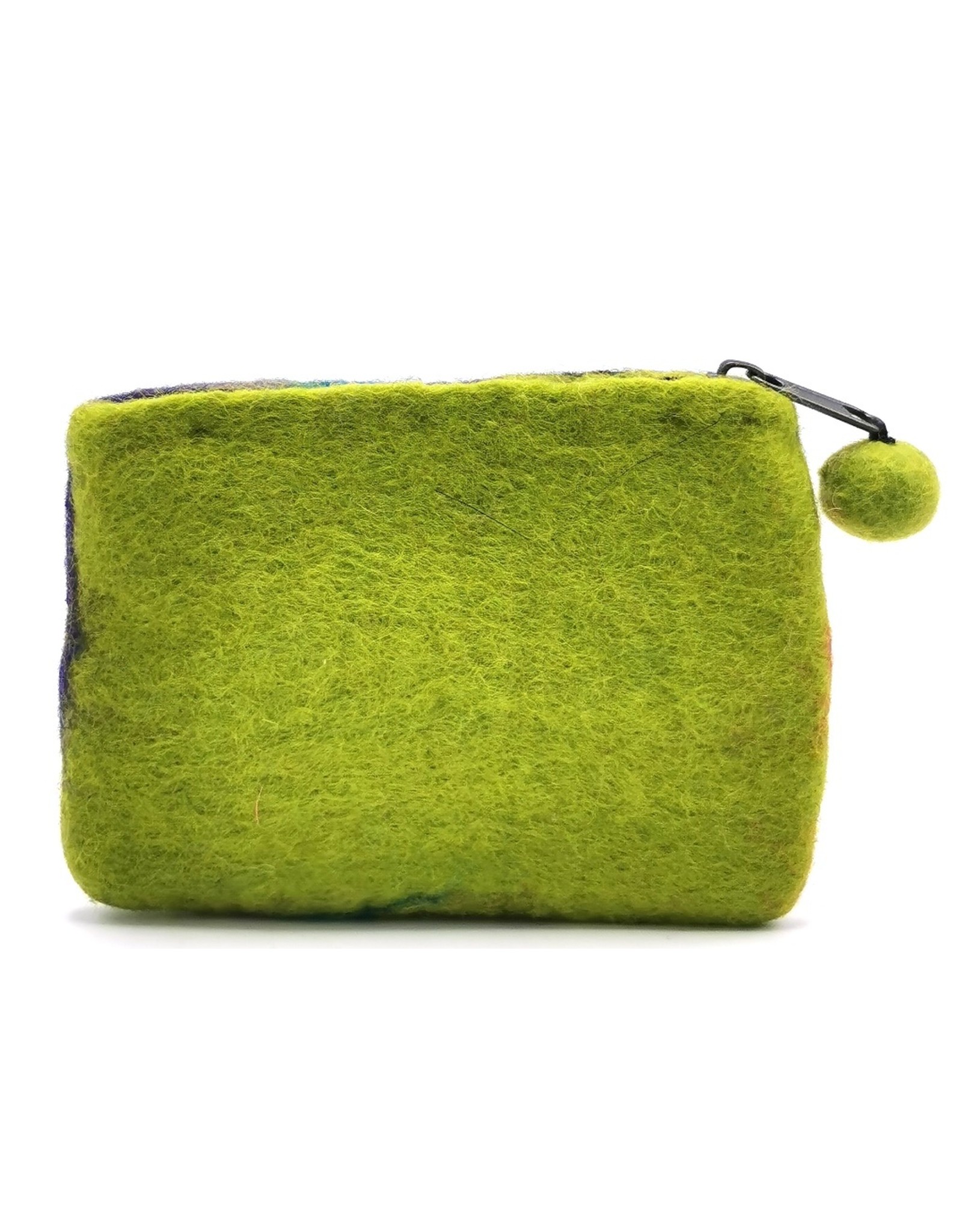 Trukado Fantasy wallets - Felt wallet "Rainbow" 100% wool