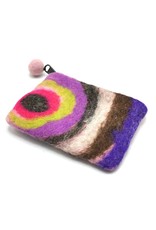 Trukado Fantasy wallets - Felt wallet "Rainbow" 100% wool